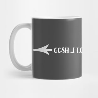 Gosh I Love Arrows Funny Gift Idea Archer Archery Arrow Mug